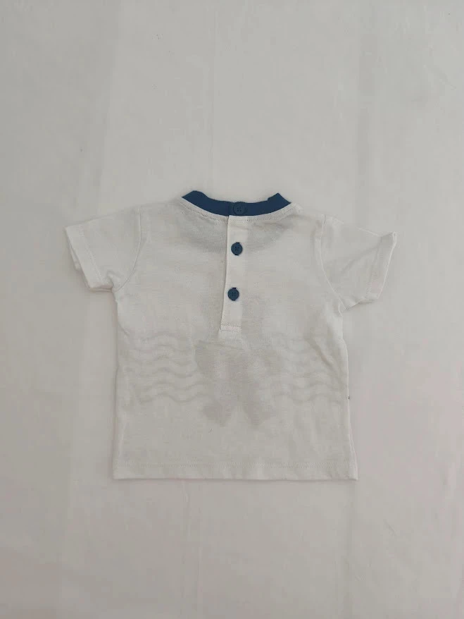 Plus Collection 3 months white koala print short sleeve t-shirt – photo 3